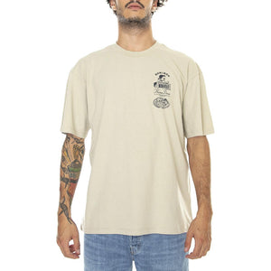 Hatsu Diner Ts Abbey Stone - Maglietta Girocollo Uomo Verde I031130.1AN.67.-1AN.67  EDWIN 