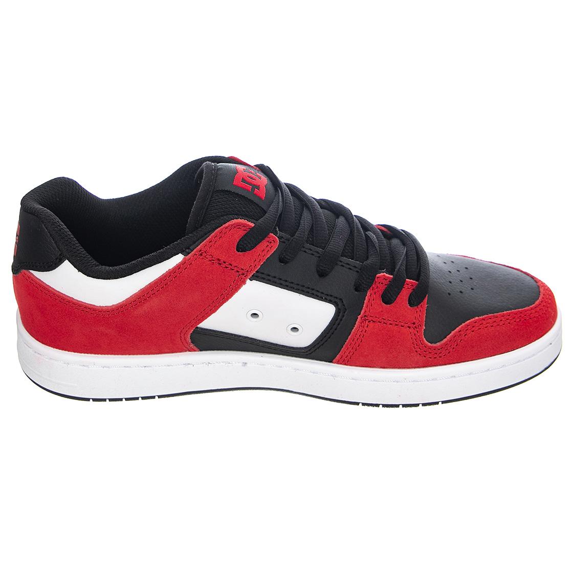 Manteca 4S - Scarpe Stringate Profilo Basso Uomo Rosse / Nere ADYS100670-XRKW  DC 