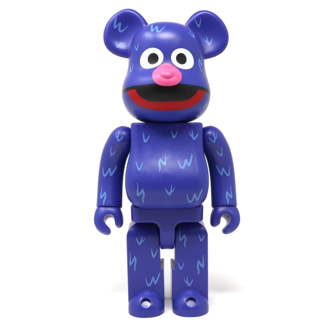 Sesame Street "Grover" Be@rbrick 400% GROVER  MEDICOM TOY 