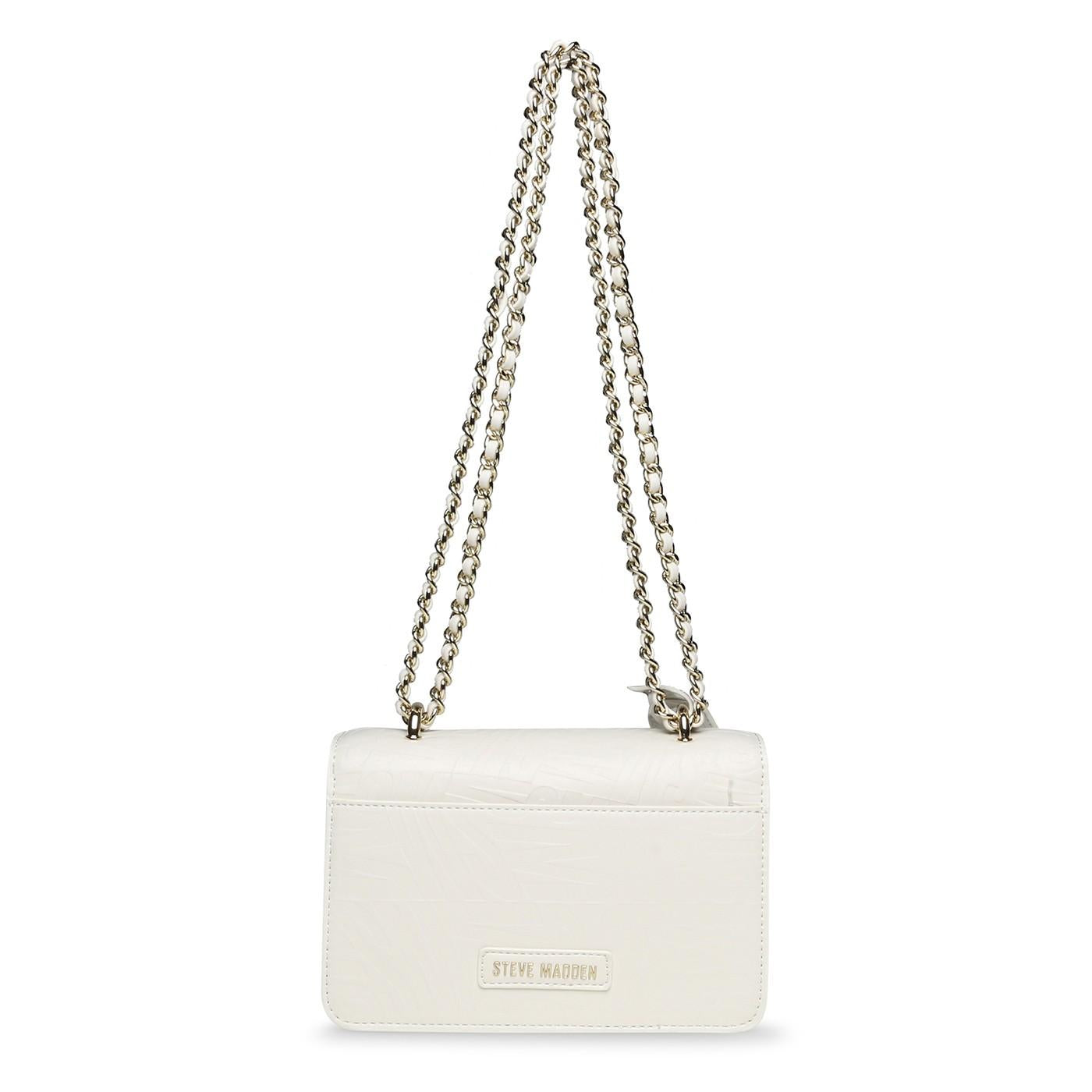 BDoozy White - Borsa a Tracolla Bianca SMABDOOZY-WHT  STEVE MADDEN 