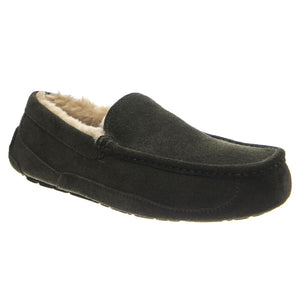 UGG M Ascot Forest Night - Mocassini Uomo in Pelle Scamosciata Verde Scuro 1101110M FRSN UGG 