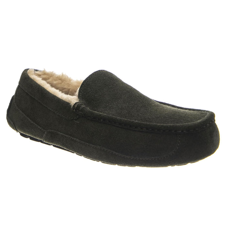 UGG M Ascot Forest Night - Mocassini Uomo in Pelle Scamosciata Verde Scuro 1101110M FRSN UGG 