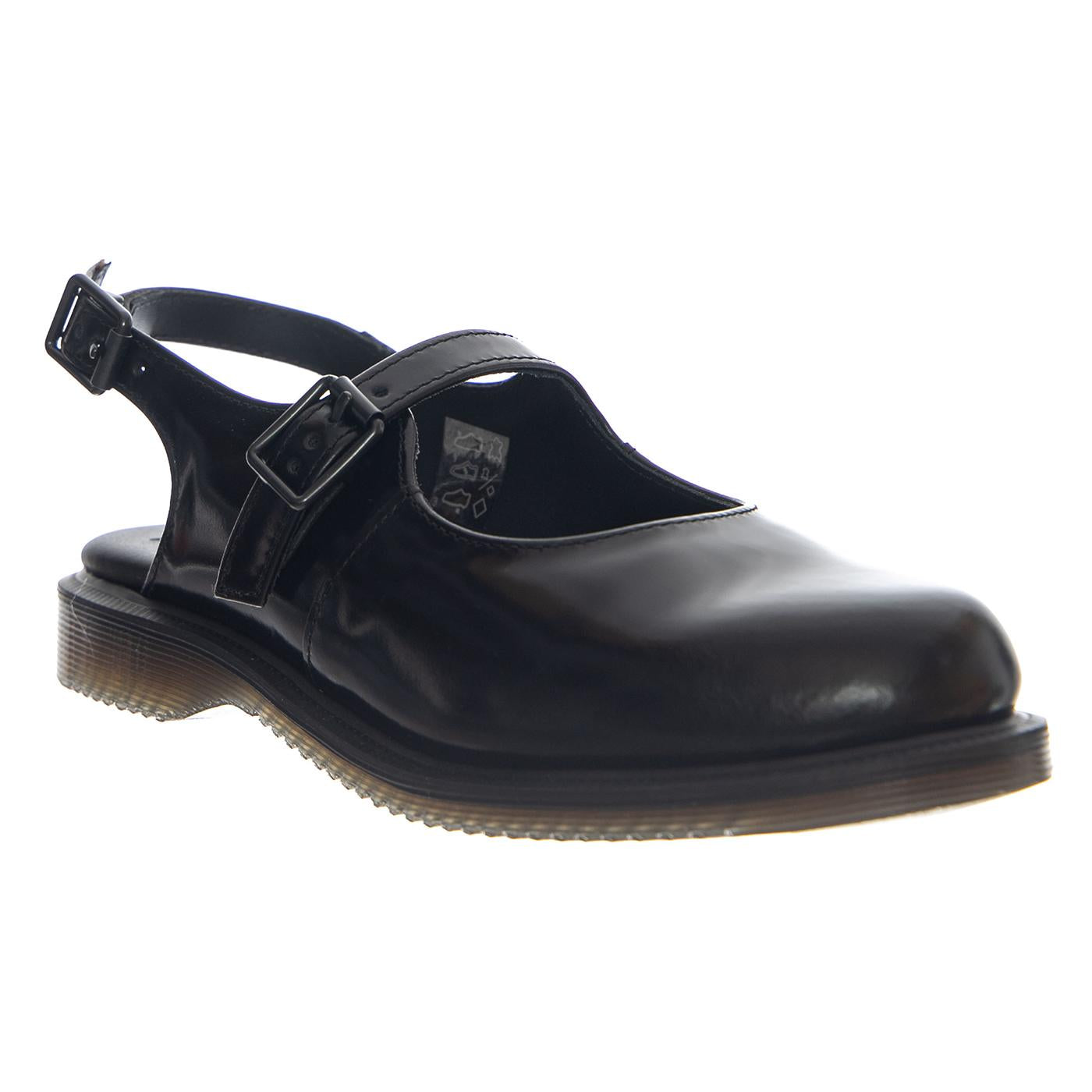 Madaline Polished Smooth Black - Sandali Donna Neri 42132001 BLK DR.MARTENS 