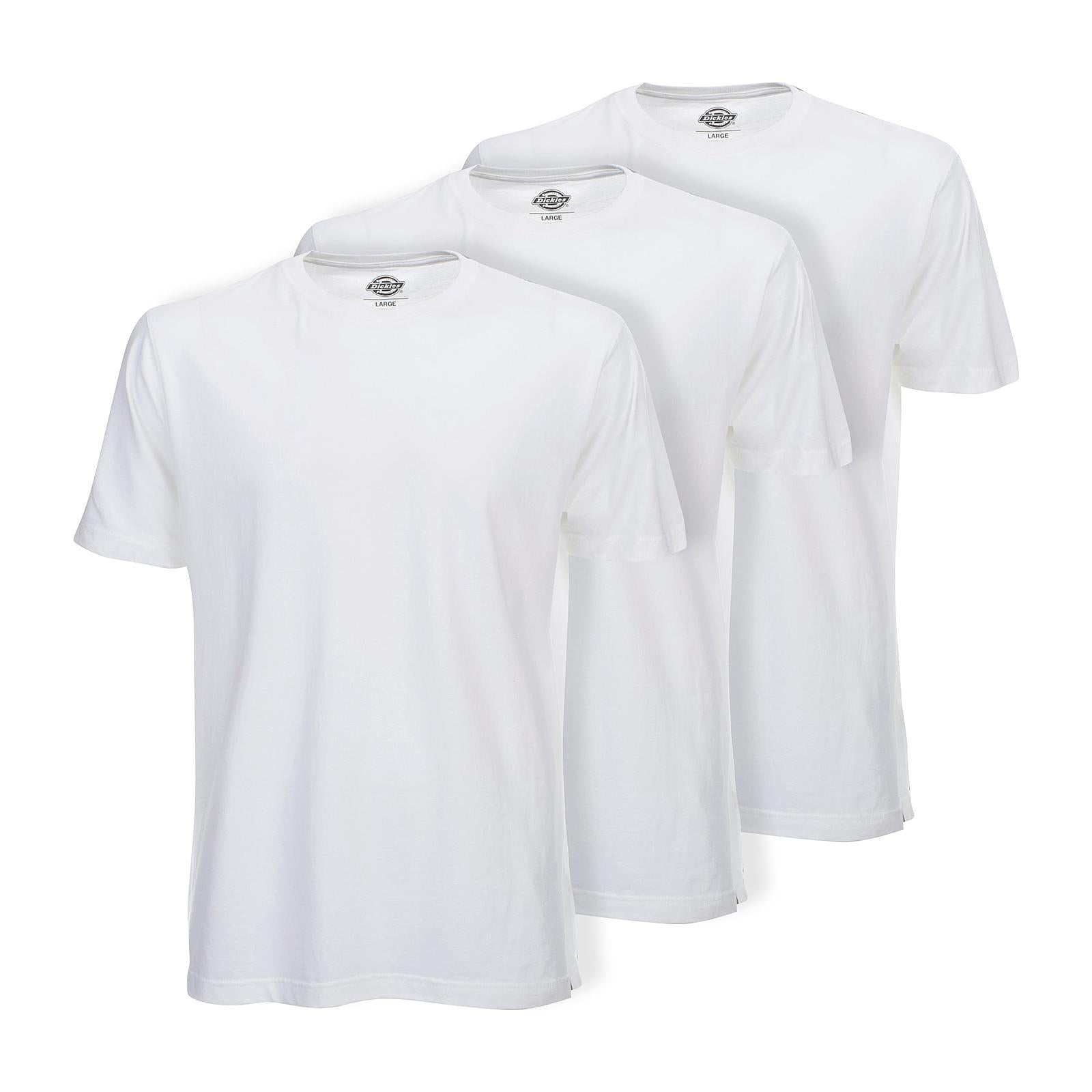 S/S TEE PACK WHITE (3 pz) 86129_4  DICKIES 