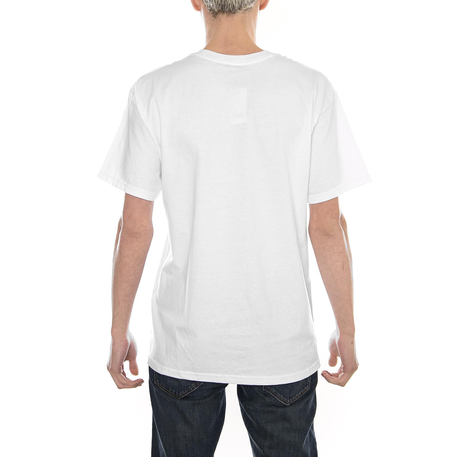 Box Logo Tee - White - Maglietta Girocollo Uomo Bianca TSBSC1118-WHITE  HUF 