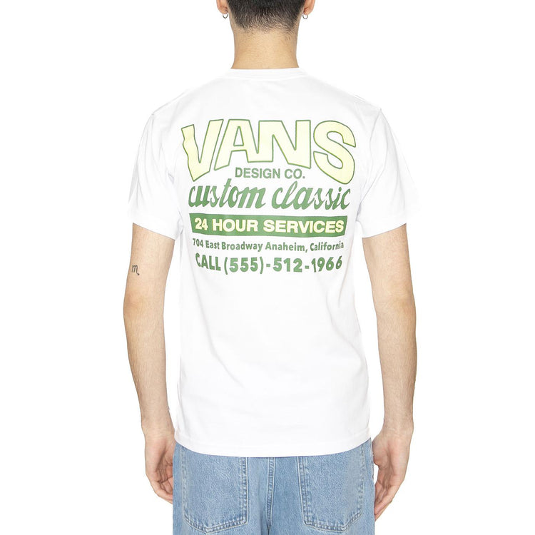 Shop Front SS White - Maglietta Girocollo Uomo Bianca VN000M60WHT1  VANS 