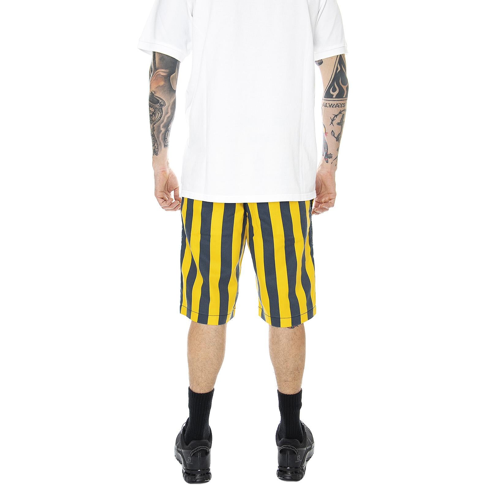 Hague Shorts - Custard / White - Bermuda Uomo Multicolore 01 220145-CUS . DICKIES 