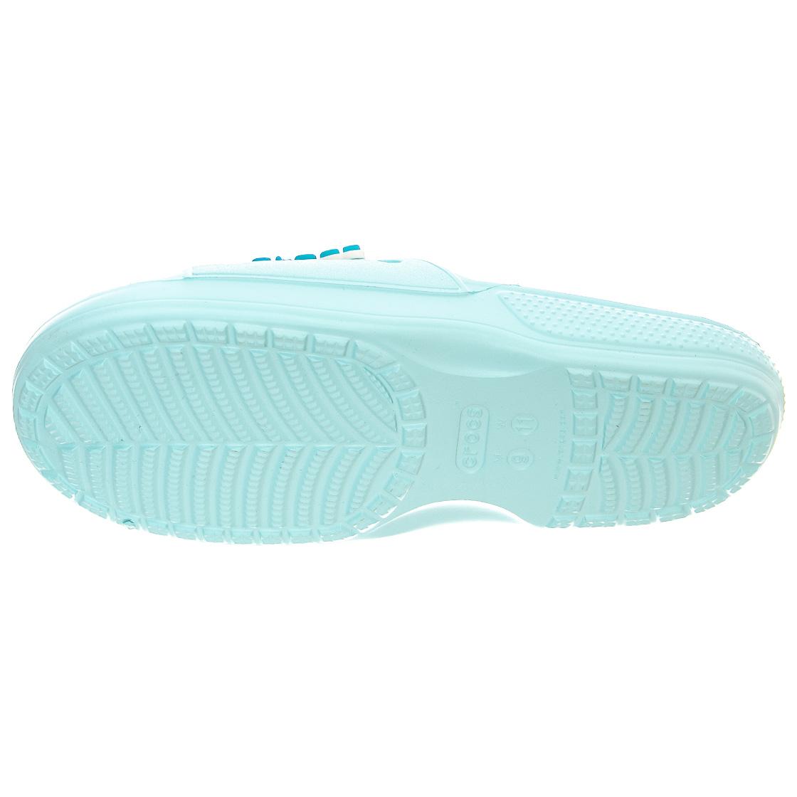 Mens Classic Crocs Slide Ice Blue Sandals CR.206121-ICBL  CROCS 