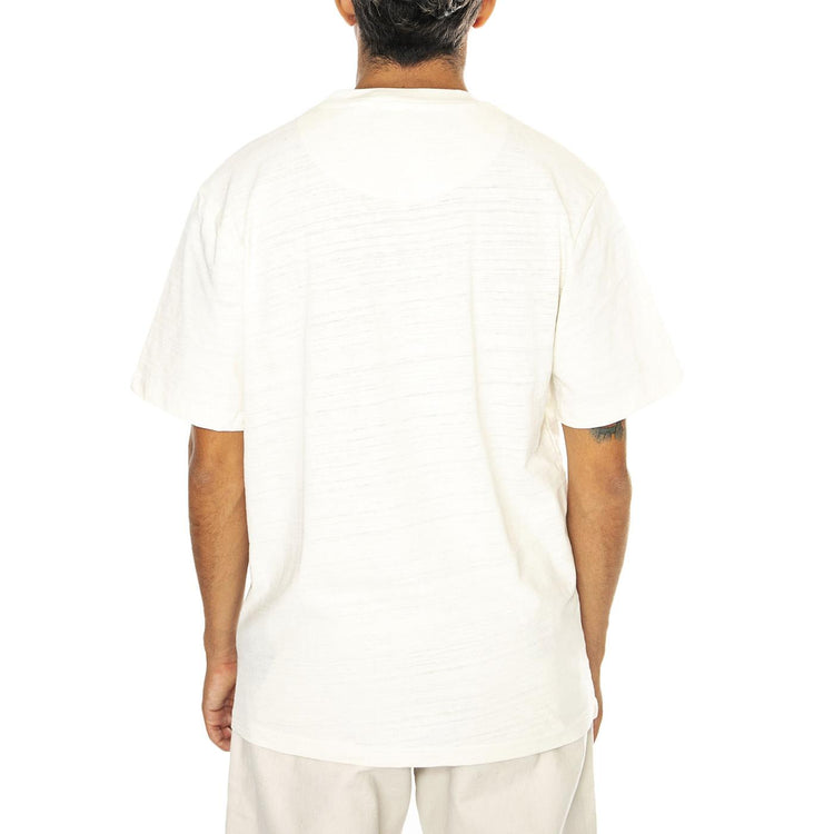 Slub Pocket T-Shirt Marshmallow - Maglietta Girocollo Uomo Bianca PFD0329-879  PENFIELD 