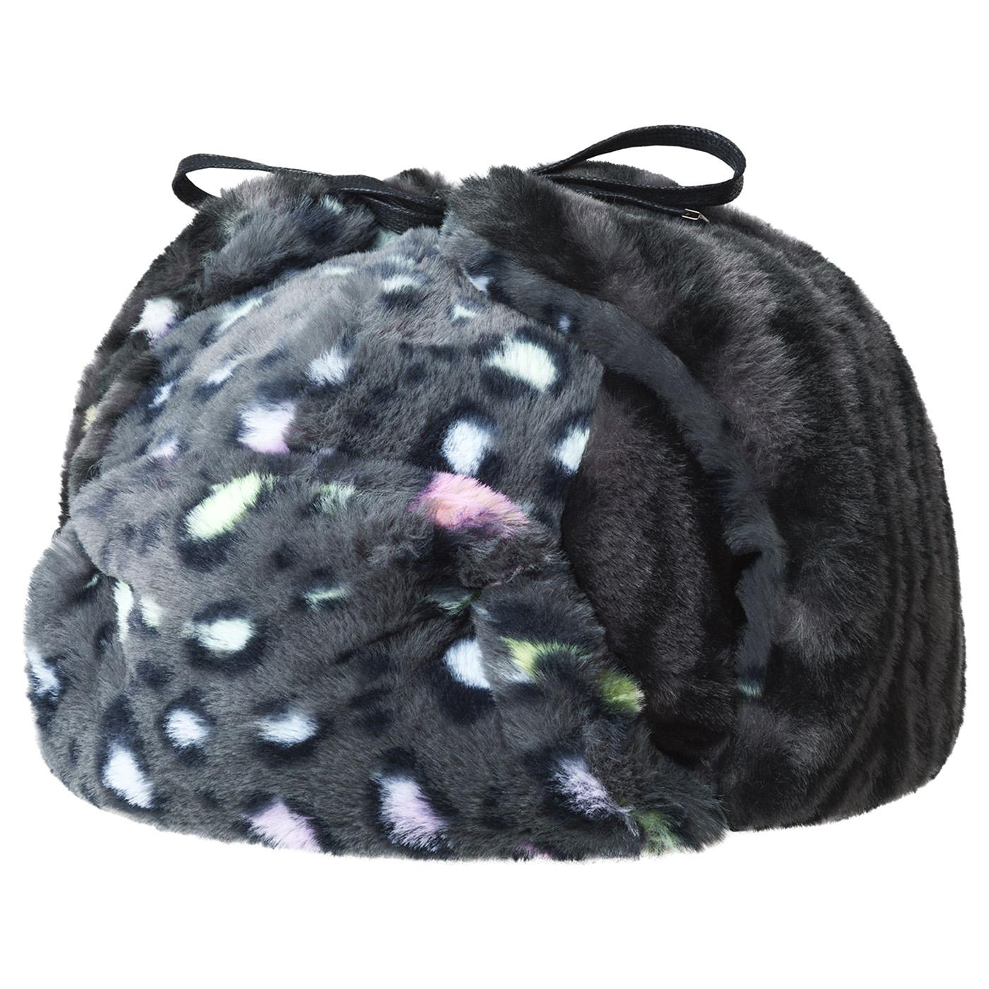 Wil Fur Trapper Charcoal / Black - Cappello Multicolore K5345-CB038  KANGOL 