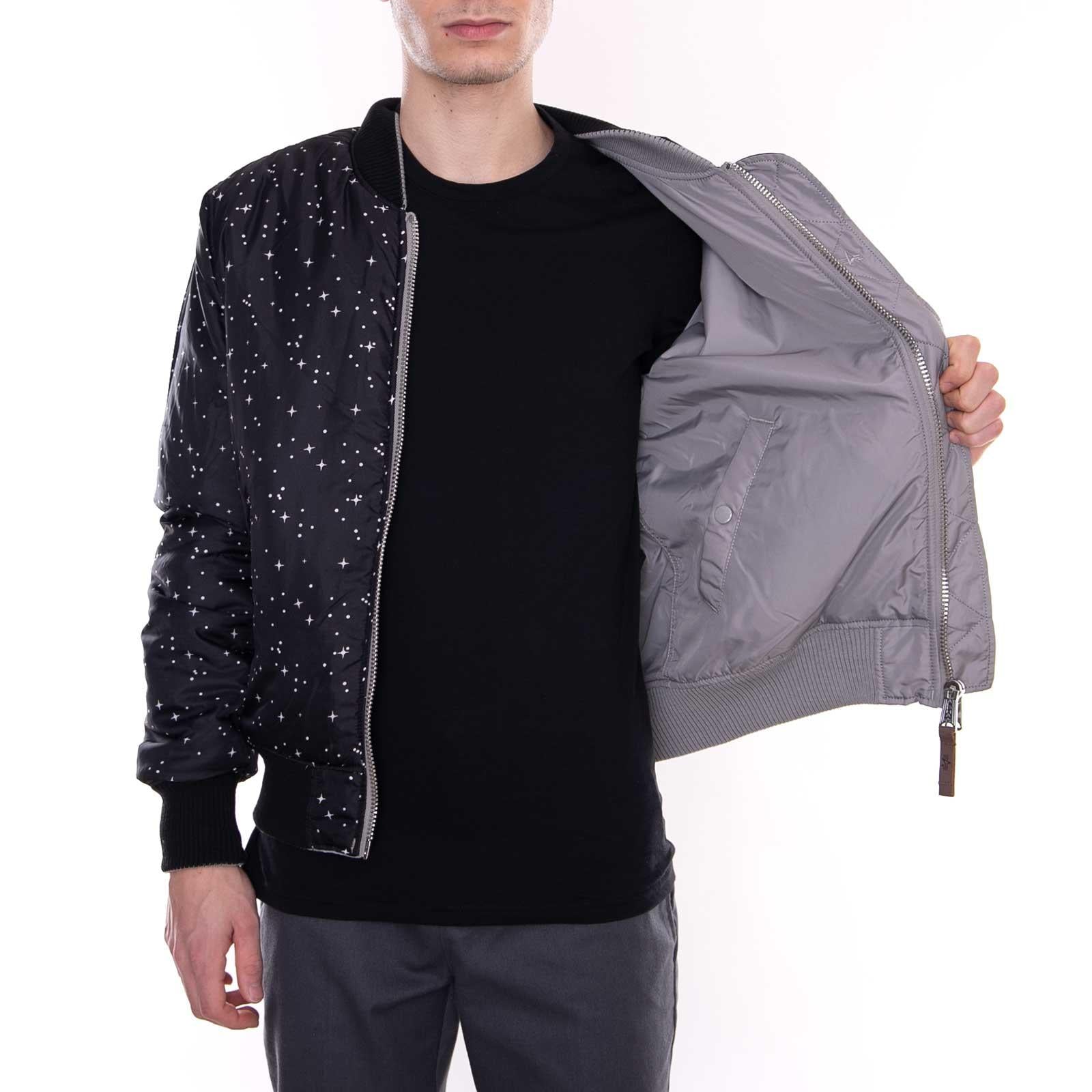 MA-1 VF Nasa Rp Bomber Jacket Silver Grey 178121-31  ALPHA INDUSTRIES 
