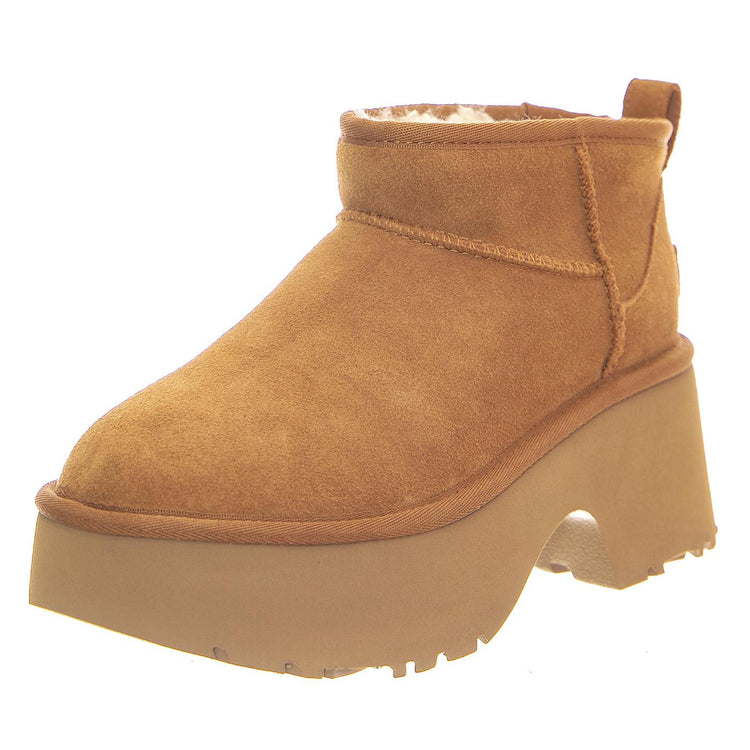 W Classic Ultra Mini New Heights Chestnut - Scarpe Donna Marroni 1158311-CHE  UGG 