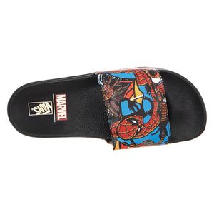 MN SLIDE-ON (Marvel) Spiderman/Black V004KI9H7  VANS 