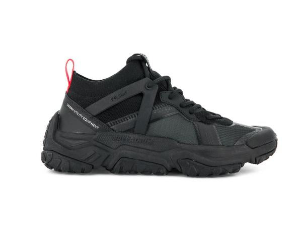 Off-Grid Lo Adv Black / Black - Scarpe Stringate Profilo Alto Uomo Nere PAS77331-001-M  PALLADIUM 