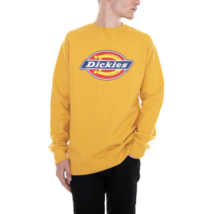 Harrison Dijon Mustard - Felpa Girocollo Uomo Arancione 02 200072-DIJ . DICKIES 