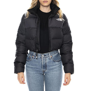 W Cropped Saikuru -- Giacca Donna Nera NF0A89JC KT01 THE NORTH FACE 