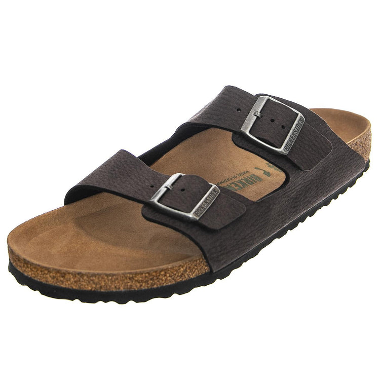 Arizona Desert Dust Black Veg Microfibre - Sandali Uomo Neri 1023014  BIRKENSTOCK 