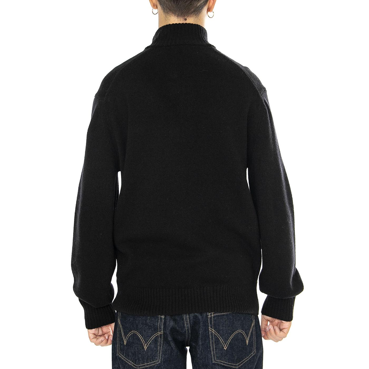Pullover AH3052-031 Black - Cardigan Uomo Nero AH3052-031 . LACOSTE 