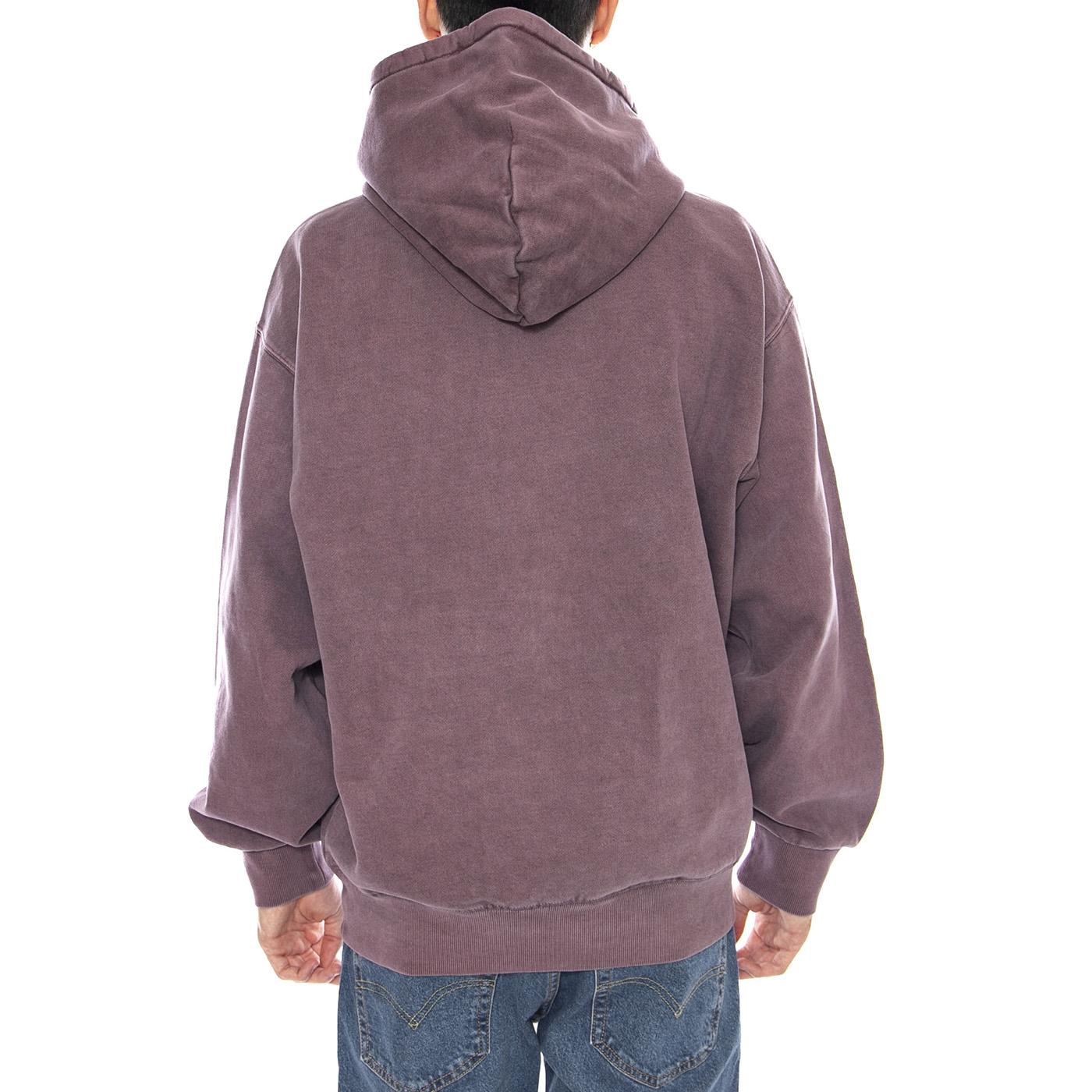 Hooded Vista Sweat Phlox -- Felpa con Cappuccio Uomo Viola I029523.33IGD . CARHARTT WIP 