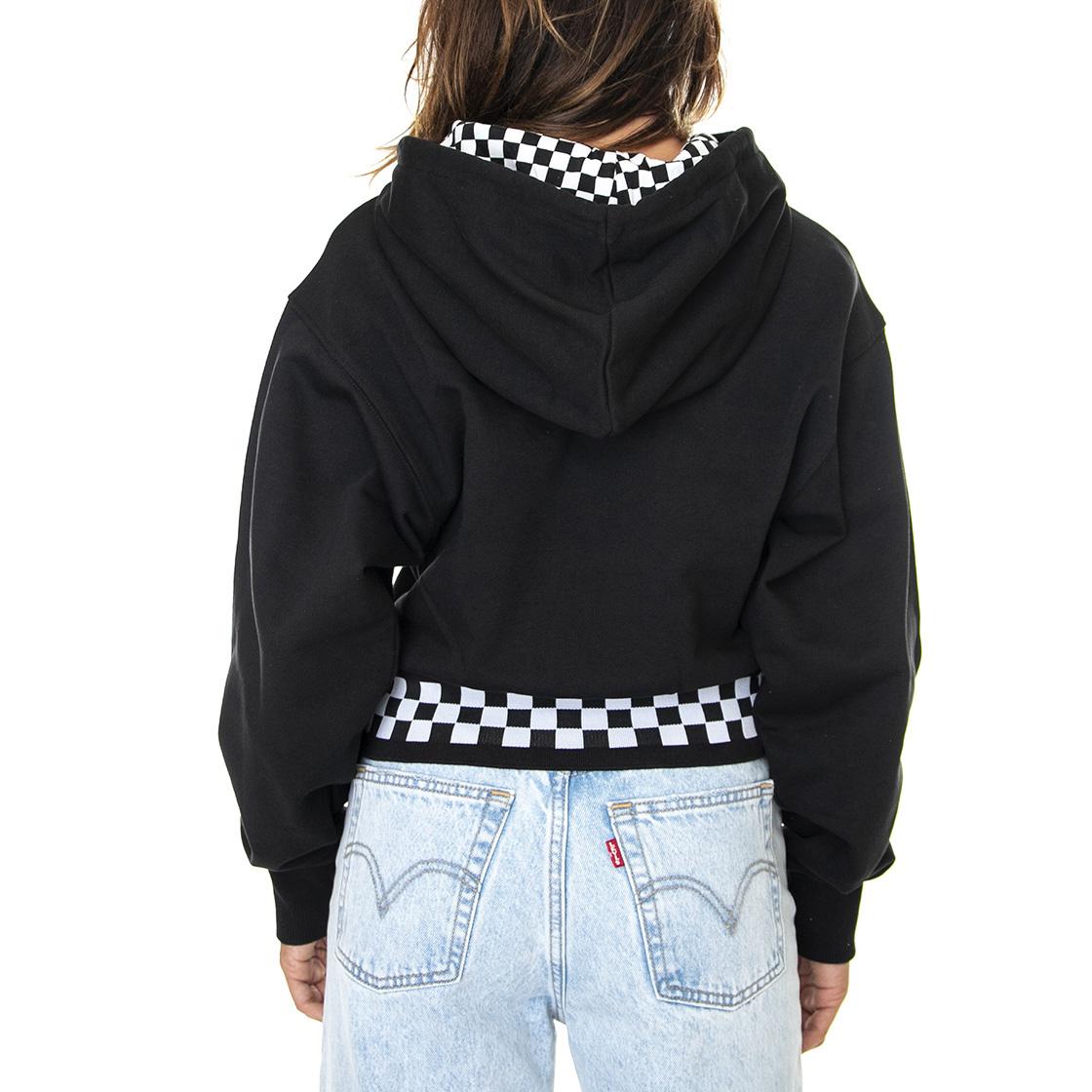 Wm Boom Boom 66 - Felpa con Cappuccio Donna Nera VN0A5JGDBLK1  VANS 