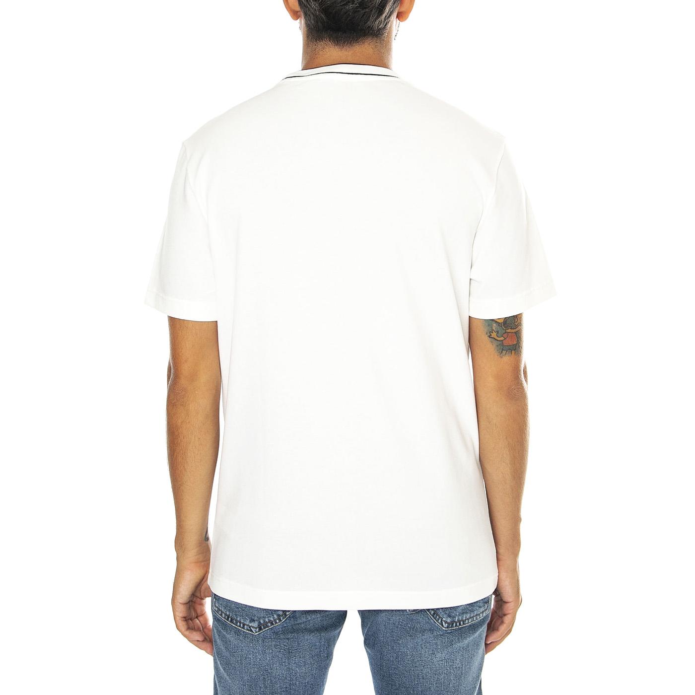 T-Shirt TH8174-70V - Maglietta Girocollo Uomo Bianca TH8174-70V  LACOSTE 