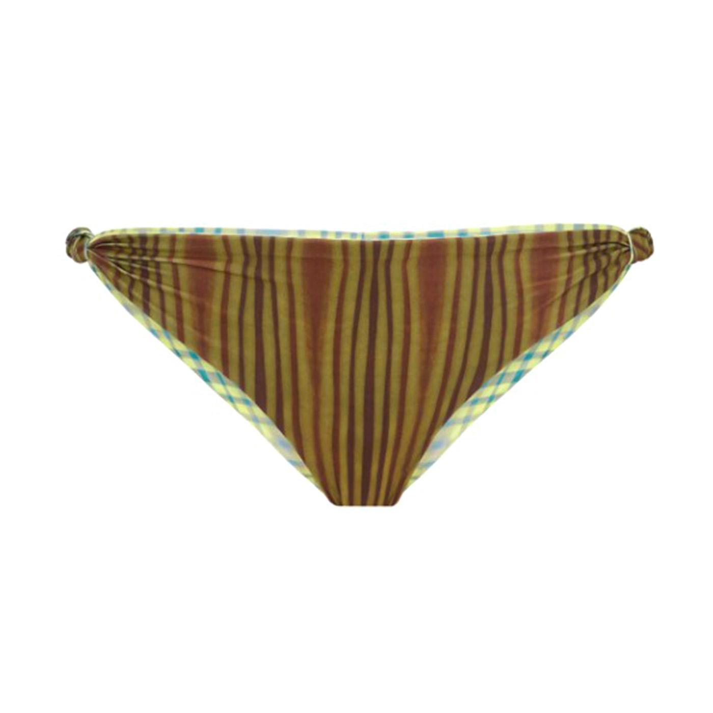 Tree Lines Onda Bikini Bottom Assorted - Slip Costume da Bagno Donna Multicolore 6007-01-2-6007-01-2  OAS 