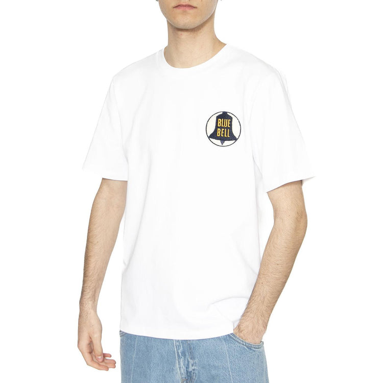 Blue Bell Tee White - Maglietta Girocollo Uomo Bianca 112362787  WRANGLER 