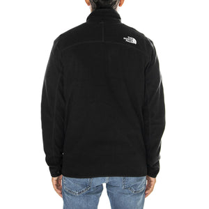 M 100 Glacier Full Zip EU TNF Black / NPF - Felpa Uomo Nera NF0A855X4H01  THE NORTH FACE 