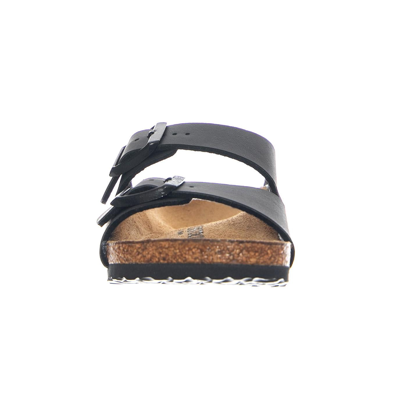Arizona Kids Birko Flor Narrow Fit Black - Sandali Bambino Neri 555123 BLK BIRKENSTOCK 