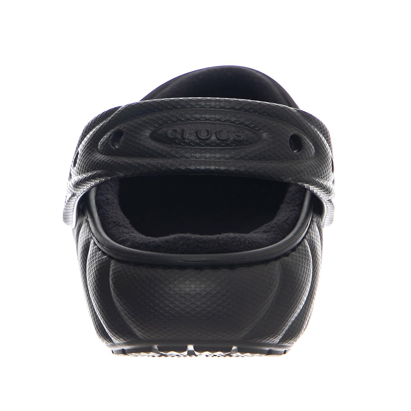 Classic Lined Overpuff Clog BLK - Sandali Uomo Neri CR.210059-BLK  CROCS 