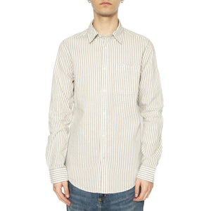 Cresswell Seersucker Shirt Stone - Camicia Uomo Multicolore MSH5577-STONE  BARBOUR 