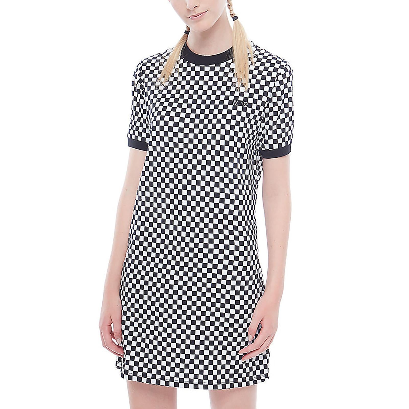 WM HIGH ROLLER PRINT CHECKERBOARD VA3INF705  VANS 