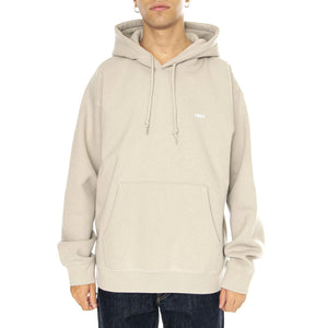 Established Works Bold Zip Hood II Fleece Silver Grey - Felpa Uomo Beige 112470216-SILVER GREY  OBEY 