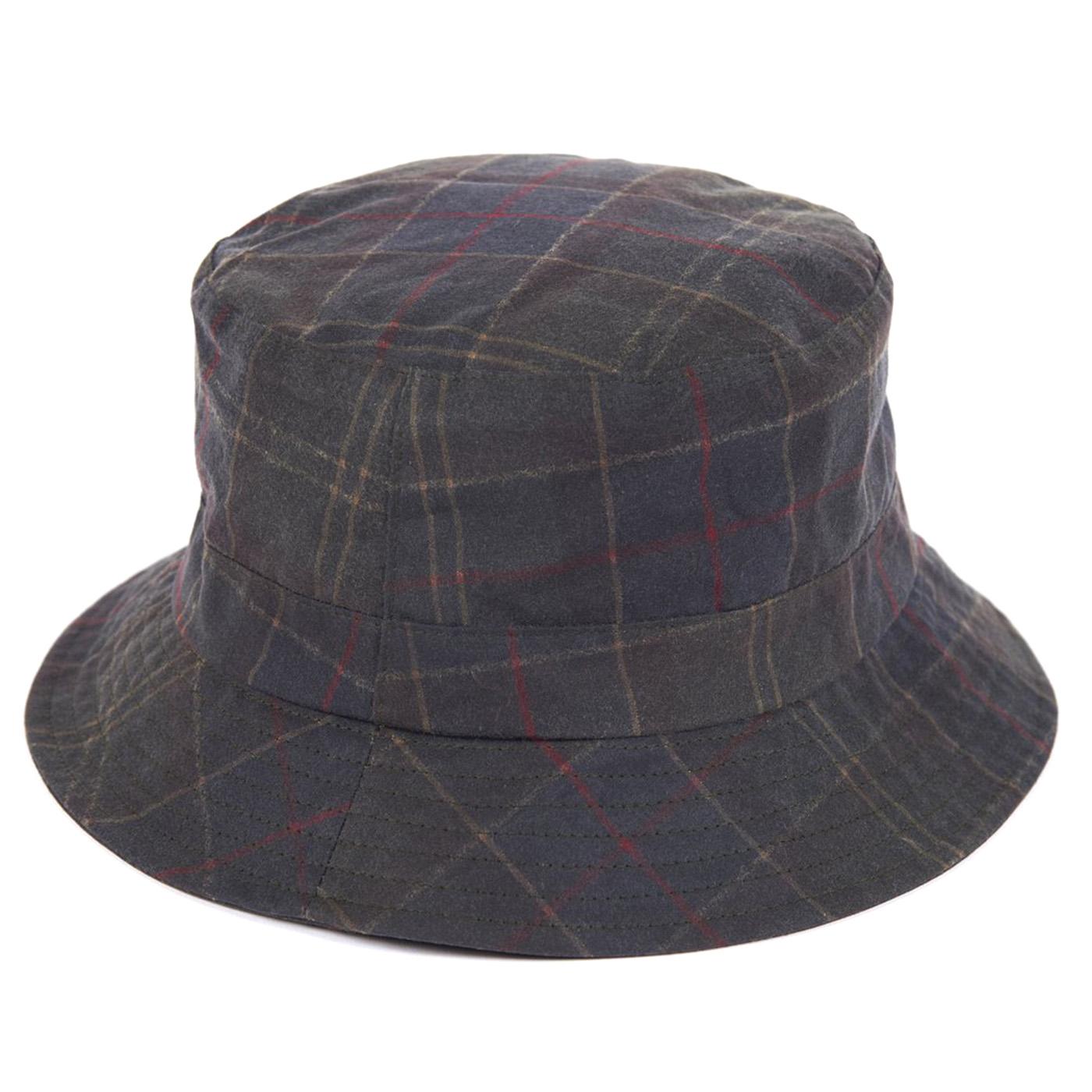 Darwen Wax Sports Hat Classic Tartan - Cappello da Pescatore Tartan 222MMHA0569-TN11  BARBOUR 