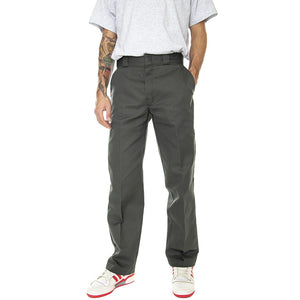 874 Work Pant Rec Olive Green - Pantaloni Chino Uomo Verdi DK0A4XK6OGX1  DICKIES 