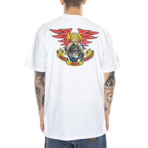  SMA Natas Panther T-Shirt White  SANTA CRUZ 