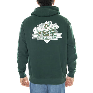 Hoodie Oversize Oakland Athletics World Series Patch - Felpa con Cappuccio Uomo Verde 60424318  NEW ERA 