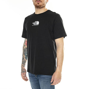 M S/S Fine Alpine Equipment Tee3 - EU Tnf Black - Maglietta Girocollo Uomo Nera NF0A87U3JK31  THE NORTH FACE 