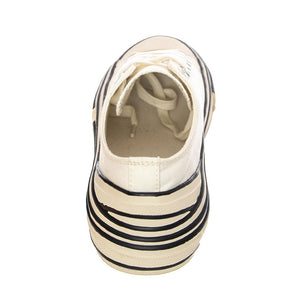 Endorphine Canvas - Scarpe Stringate Profilo Basso Donna Bianche JCSJCD037103-WHT  JEFFREY CAMPBELL 