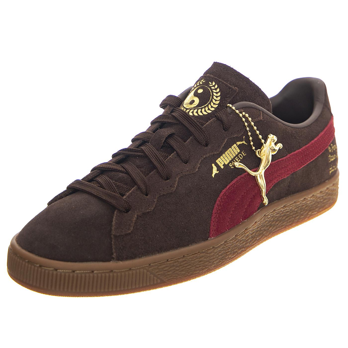 Suede B STAPLE brown - Scarpe Stringate Profilo Basso Uomo Marroni 393543-01  PUMA 