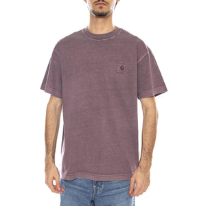 S/S Vista T-Shirt Phlox - Maglietta Girocollo Uomo Grigia I030780.33IGD . CARHARTT WIP 
