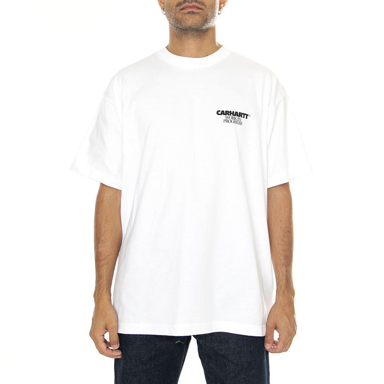 S/S Ducks T-Shirt White - Maglietta Girocollo Uomo Bianca I033662.02XX  CARHARTT WIP 