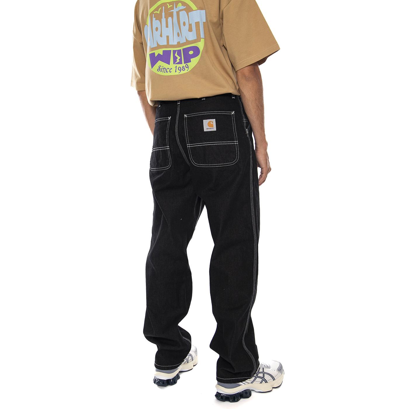 SIMPLE PANT BLACK - Pantaloni Denim Jeans Uomo Neri I022947 892Y CARHARTT WIP 