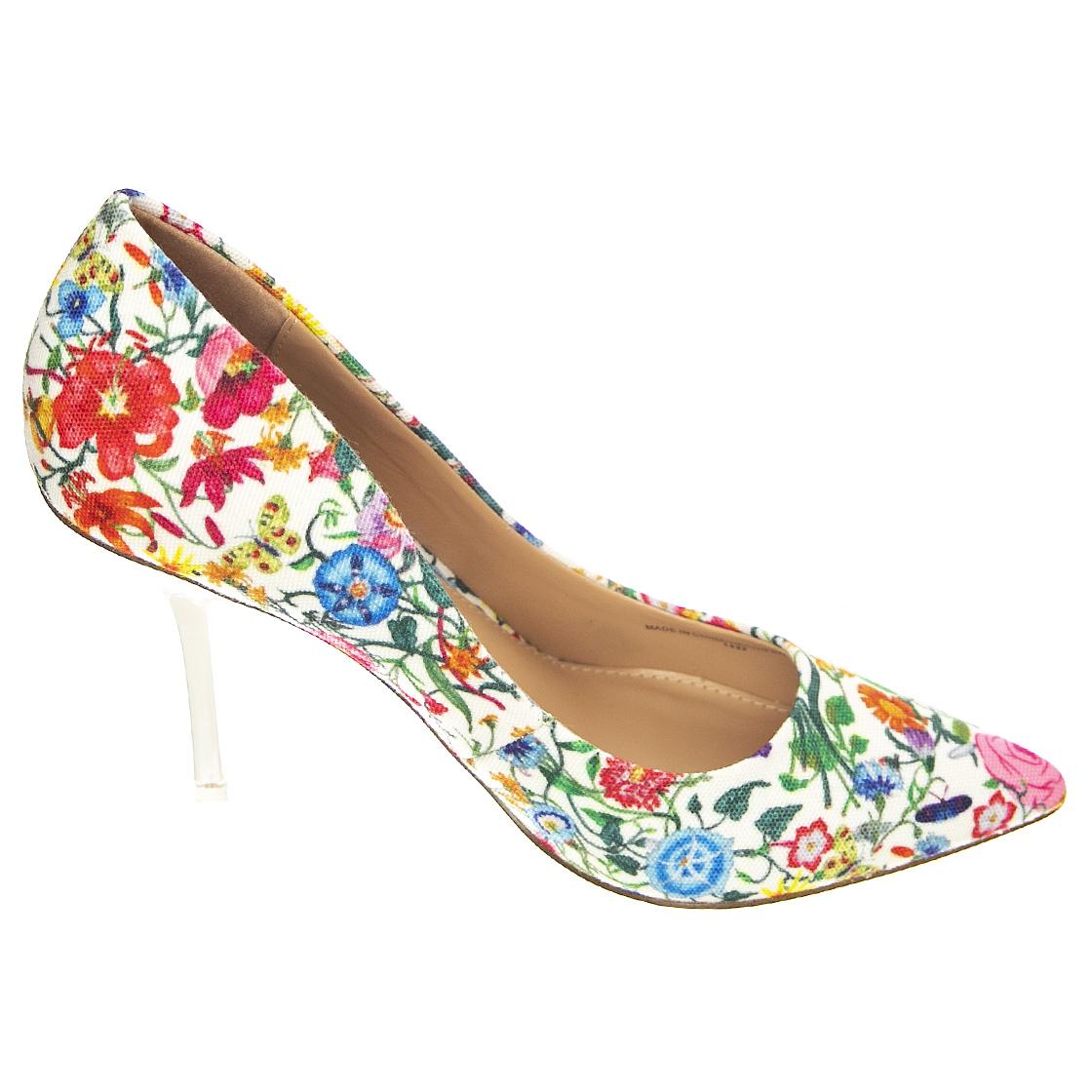 Stanze White Flor - Scarpe Donna Décolleté Multicolore SMSSTANZE-WHI  STEVE MADDEN 