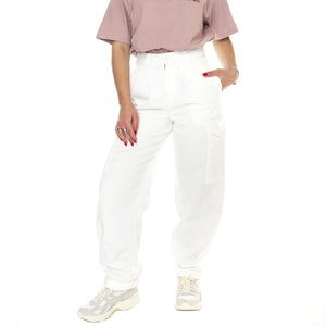 W' Collins Pant Wax /garment dyed - Pantaloni Cargo Donna Bianchi I029789.D6GD  CARHARTT WIP 