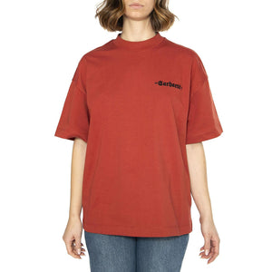 W' S/S Greatest Hits 02 T-S Vermillion / Black - Maglietta Girocollo Donna Rossa I034401.2NLXX  CARHARTT WIP 