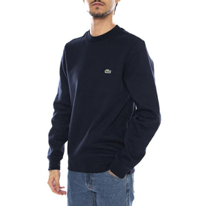 Sweatshirt SH9608-166 - Felpa Girocollo Uomo Blu SH9608-166 . LACOSTE 