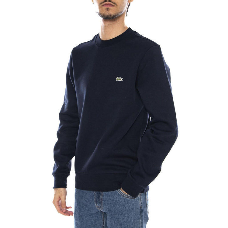 Sweatshirt SH9608-166 - Felpa Girocollo Uomo Blu SH9608-166 . LACOSTE 