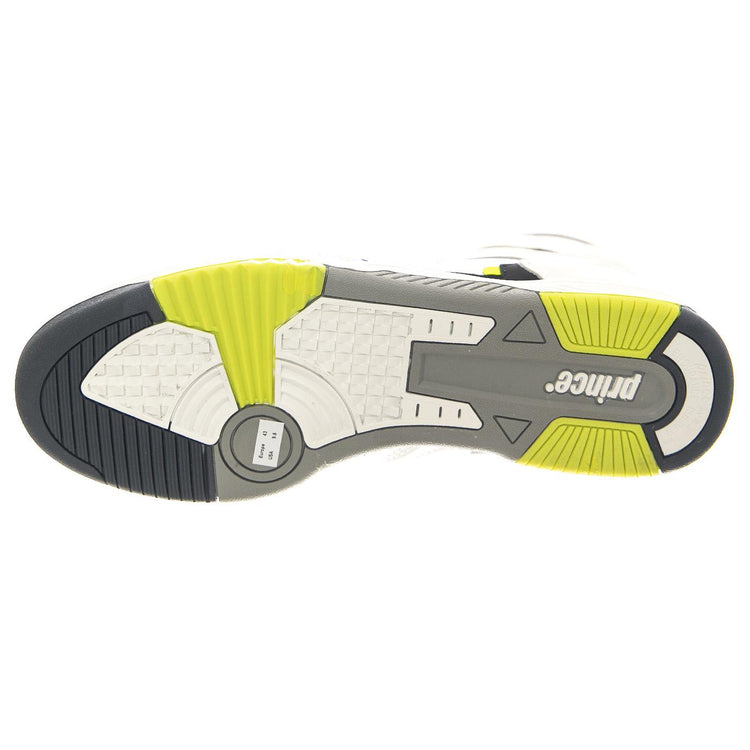 FST847 White / Neon Lime - Scarpe Profilo Alto Uomo Bianche PEMFST847-WHN  PRINCE 