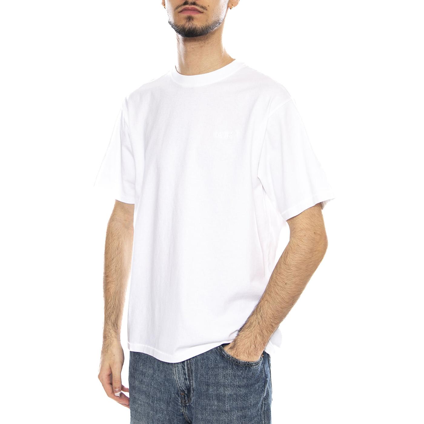Red Tab - Maglietta Girocollo Uomo Bianca A0637 0000 LEVIS 